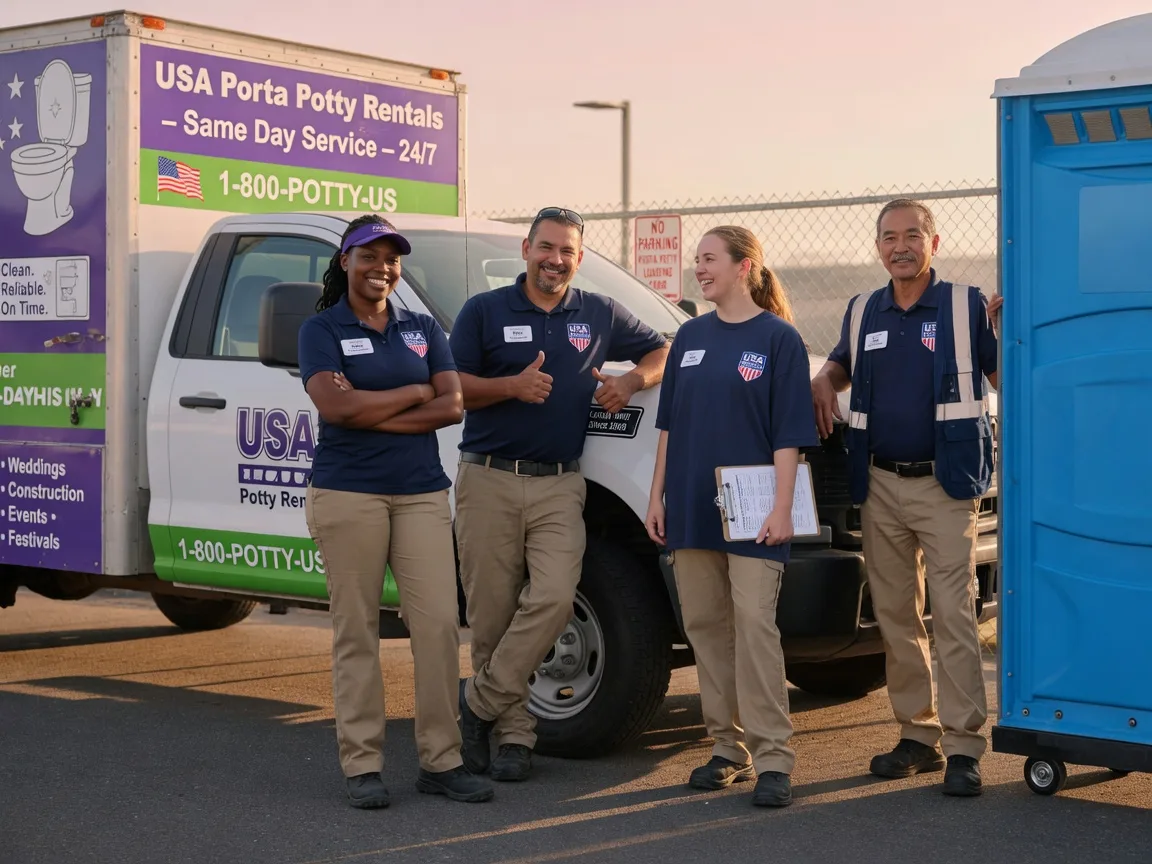 Porta Potty Rental company in South Seaville, NJ